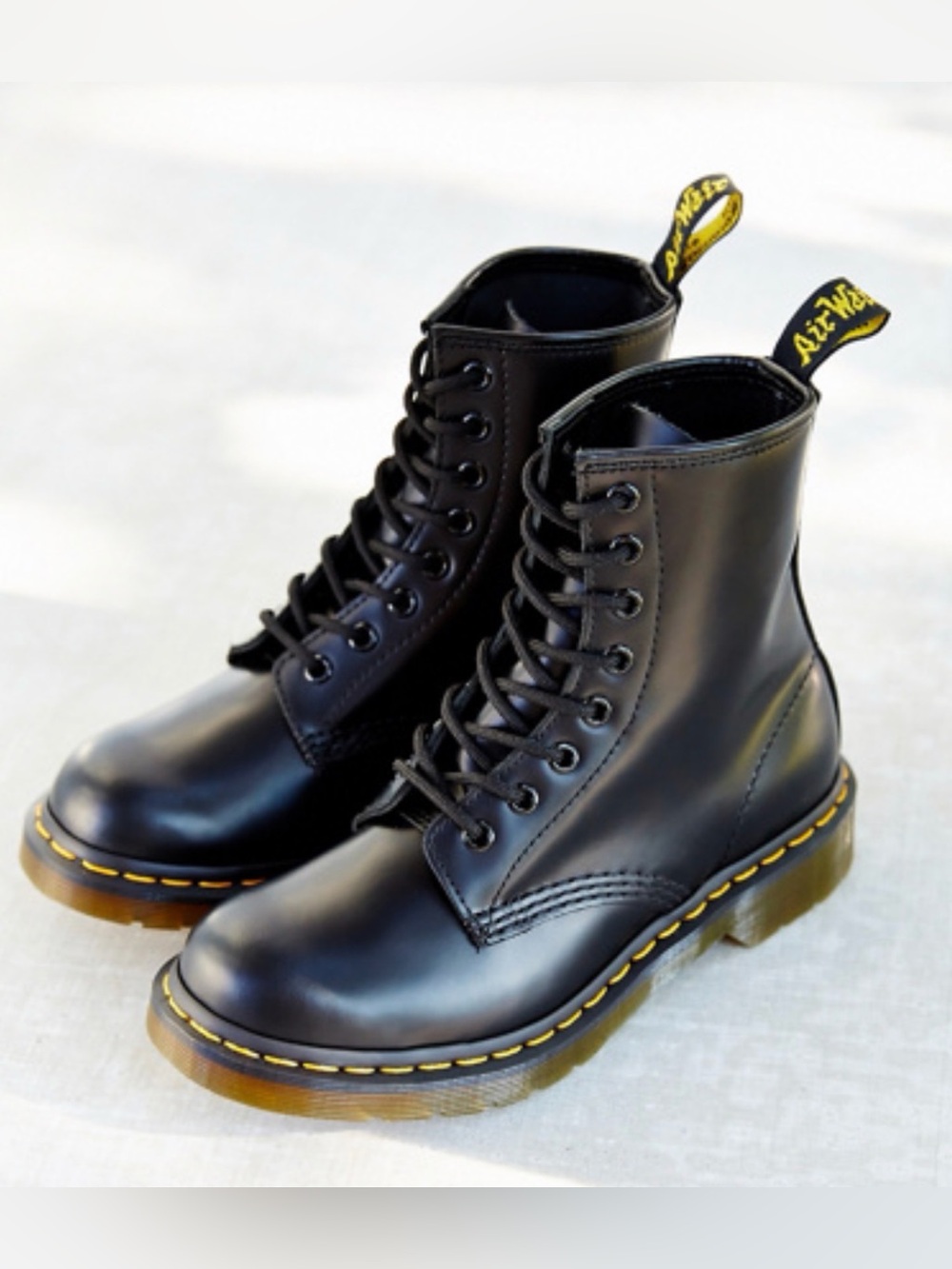 Dr. Martens 1460 Black Leather Ankle Boots